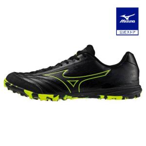 ミズノ公式 モナルシーダ NEO SALA PRO TF フットサル ユニセックス ブラック×セーフティーイエロー｜mizuno-shop