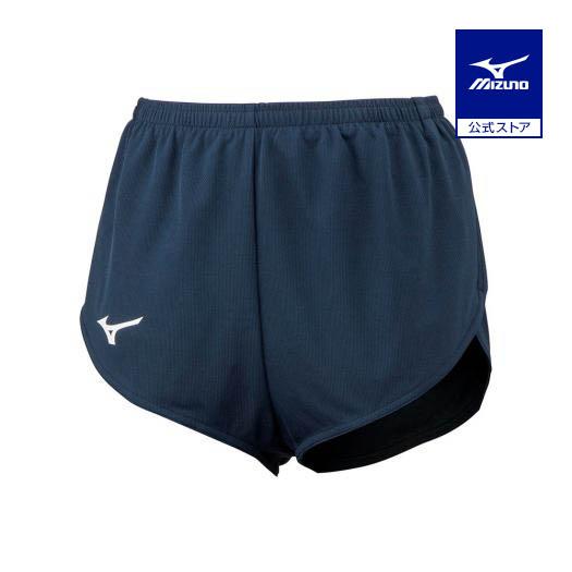 ミズノ公式 レーシングパンツ 陸上競技 レディース ドレスネイビー クリアランス