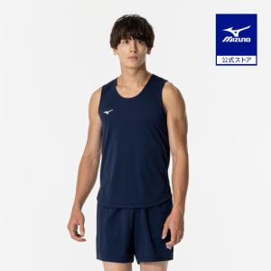 ミズノ公式 プラクティスシャツ ノースリーブ／バスケットボール ユニセックス ドレスネイビー｜mizuno-shop