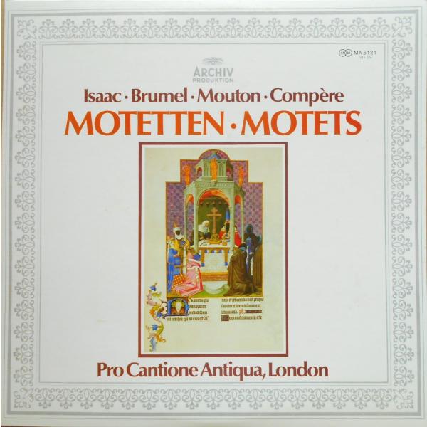 中古LPレコード【《盛期フランドル楽派のモテトゥス》イザーク／天の女王、喜びませ他、ブルーノ・ターナ...