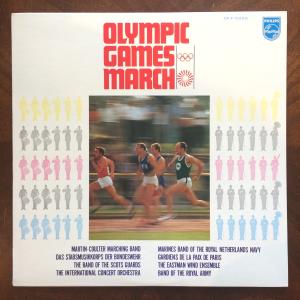 中古LPレコードOlympic games march
