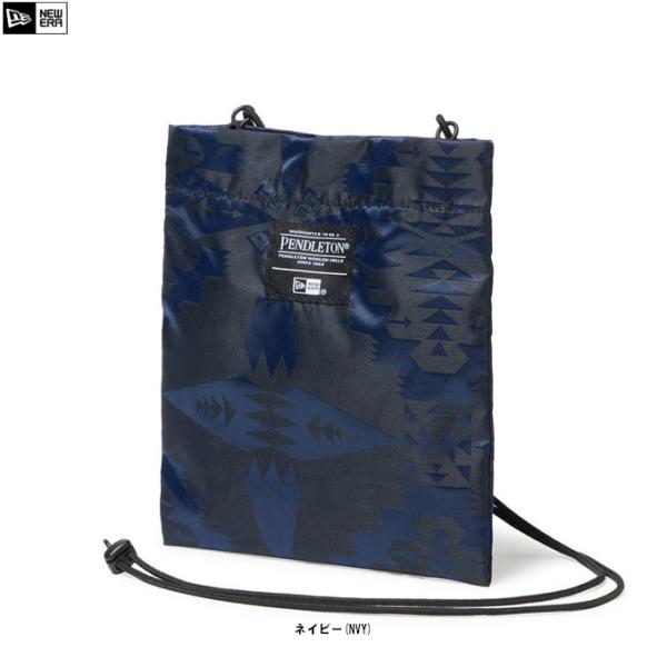 ◆メール便対応商品◆NEW ERA（ニューエラ）フラット ネックポーチ 0.6L Pendleton...