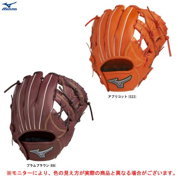 【Pブラウン/右投のみ】MIZUNO（ミズノ）軟式用グラブ セレクトナインSoft Plus 内野手...