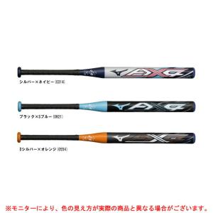 MIZUNO（ミズノ）限定 ソフト2号 ゴムボール用バット AX4（1CJFS621）ソフトボール ...