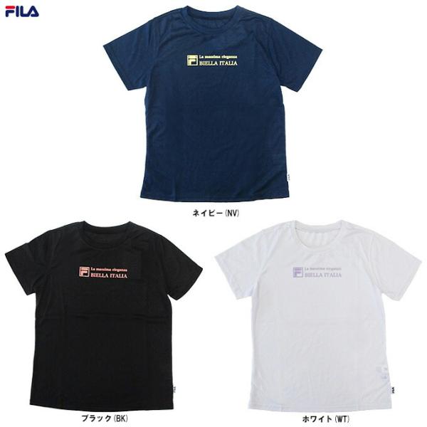 ◆メール便対応商品◆FILA（フィラ）レディース 半袖Tシャツ（412647）スポーツ トレーニング...