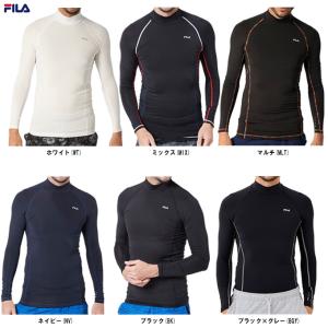 FILA （フィラ） メンズ 長袖ハイネックシャツ （445111） スポーツ トレーニング フィットネス UVカット メンズの商品画像