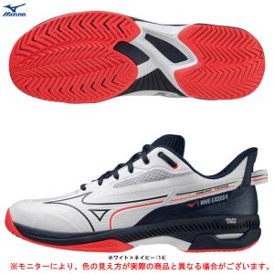 MIZUNO（ミズノ）ウエーブエクシード 5 WIDE AC  WAVE EXEED 5 WIDE AC（61GA2315）テニス オールコート用 テニスシューズ ワイド幅 幅広 3E相当 ユニセックス｜mizushimasports