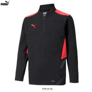 PUMA（プーマ）INDIVIDUALCUP トレーニング 1/4 ジップトップ（657796）サッカ