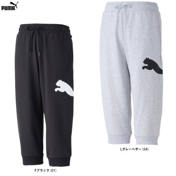 ◆メール便対応商品◆PUMA（プーマ）ESS+ ビッグロゴ 3/4 スウェットパンツ（674929）...