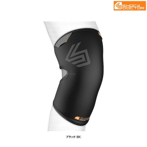 SHOCK DOCTOR（ショックドクター）ニーコンプレッションスリーブ(ヒザ窓なし)（864B）ス...