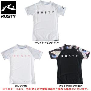 RUSTY ラスティ レディースラッシュガード 半袖 937462