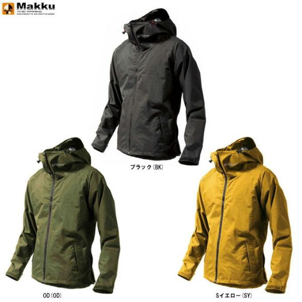 【カーキのみ】Makku（マック）アーク レインジャケット（AS910）スポーツ アウトドア 登山 ...