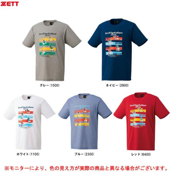 ◆メール便対応商品◆ZETT（ゼット）ベースボールジャンキーTシャツ（BOT641SJT1）野球 ベ...