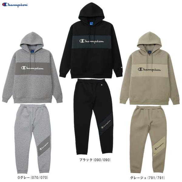 Champion（チャンピオン）テックウィーブ フーデッドスウェットシャツ パンツ 上下セット（C3...