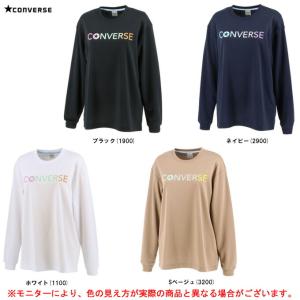 CONVERSE（コンバース）ウィメンズ プリントロングスリーブTシャツ（CB312353L）バスケ