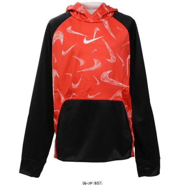 ◆メール便対応商品◆NIKE（ナイキ）YTH サーマ AOP プルオーバー L/S フーディ（CU8...