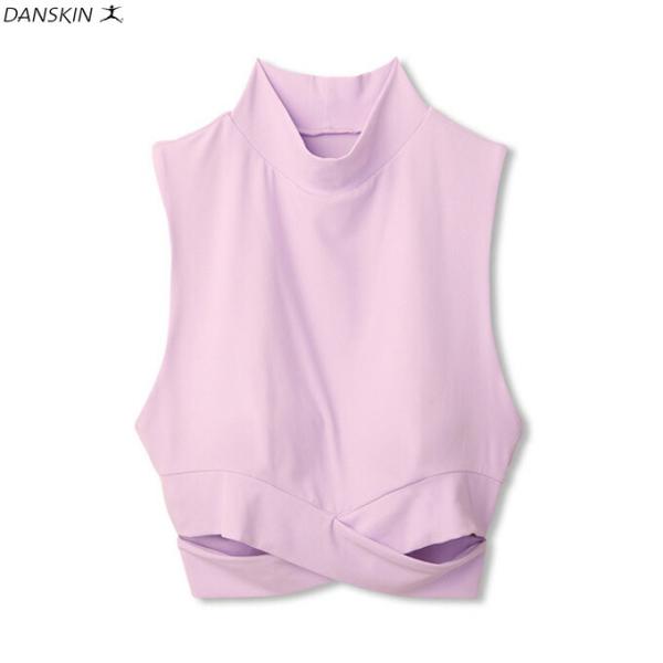 ◆メール便対応商品◆【Lサイズのみ】DANSKIN（ダンスキン）アロンジェ モックネックトップ（DC...