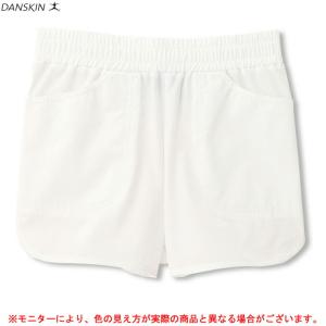 【ホワイト/Mのみ】DANSKIN（ダンスキン）エアフィールショート（DC40153）スポーツ フィットネス ヨガ ショートパンツ ショーツ レディース｜mizushimasports