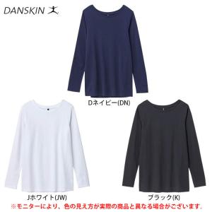 【在庫処分品】DANSKIN（ダンスキン）RECOVER TECH ロングスリーブTシャツ（DD78309）スポーツ ヨガ ピラティス トレーニング 長袖 UVカット レディース