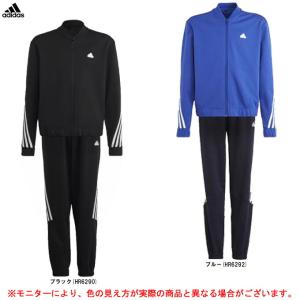 adidas（アディダス）フューチャーアイコン スリーストライプス トラックスーツ（ECL34）スポーツ ジャケット パンツ 上下セット ジュニア｜mizushimasports