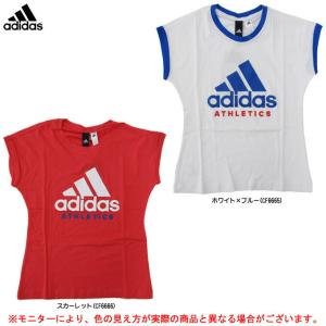 ◆メール便対応商品◆adidas（アディダス）SPORT ID Tシャツ（ENA12）スポーツ トレーニング カジュアル 半袖 ウェア ガールズ キッズ ジュニア｜ミズシマスポーツ株式会社