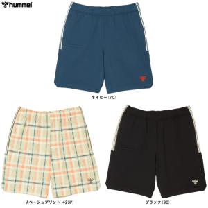 hummel（ヒュンメル）PLAY スウェットハーフパンツ（HAP8306HP）スポーツ フィットネス トレーニング ランニング 半ズボン 短パン ウェア 裏毛 メンズ｜ミズシマスポーツ株式会社
