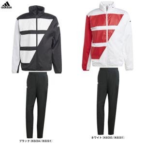 adidas（アディダス）M TENNIS ACECLUB TEAM ウィンドジャケット パンツ 上下セット（HBB75/HBB72）テニス バドミントン ウインドブレーカー メンズ｜mizushimasports