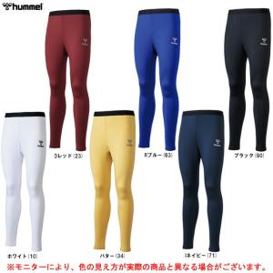 ◆メール便対応商品◆hummel（ヒュンメル）ジュニア あったかインナータイツ（HJP6040）スポーツ サッカー フットサル トレーニング 裏起毛 ロング キッズ｜mizushimasports