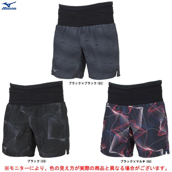 ◆メール便対応商品◆MIZUNO（ミズノ）限定 ランニング マルチポケットパンツ ドライ グラフィッ...