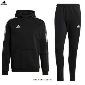 adidas（アディダス）ティロ 21 スウェットパーカー パンツ 上下セット（JIB99/JII02）サッカー スポーツ トレーニング フード付き メンズ｜mizushimasports