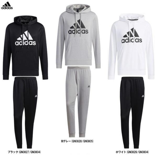 adidas（アディダス）M MH スウェット POフーディ 20 SW JOGGER パンツ 上下...