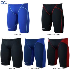 ◆メール便対応商品◆MIZUNO（ミズノ）競泳用水着 ハーフスパッツ GX・SONIC STREAM（N2MBC520）WA承認モデル 水泳 競泳水着 スイムウェア プール 撥水 メンズ