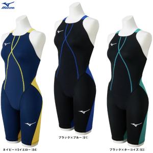MIZUNO（ミズノ）GX・SONIC DUAL 競泳用ハーフスーツ（N2MGD215）WA承認モデル 水泳 競泳水着 スイミング スイムウェア 女性用 レディース