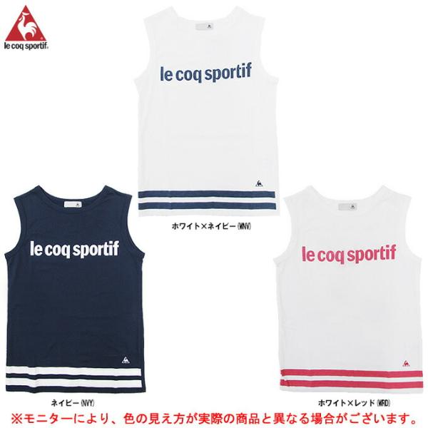 ◆メール便対応商品◆【レッド/Lのみ】le coq（ルコック）ノースリーブ（QLWNJA04）スポー...