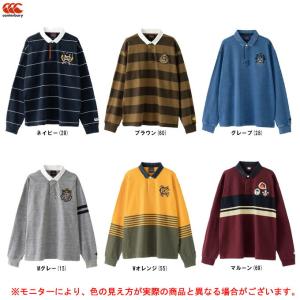 Canterburyロングスリーブ ラガーシャツラグビー スポーツ カジュアル ウェア ポロシャツ 長袖 ユニセックス
