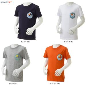 SPEEDO （スピード） ショートスリーブ ビーチサークル Tシャツ （SAB31936） トレーニング 水泳 カジュアル シャツ 半袖 ジュニアの商品画像