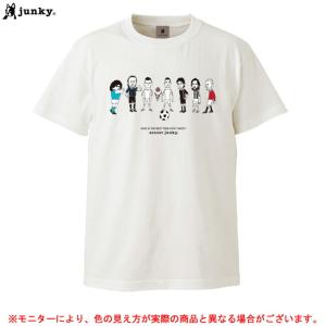 junkyfree kicker プレミアム半袖TEEサッカー フットサル スポーツ トレーニング Claudio Pandiani メンズ