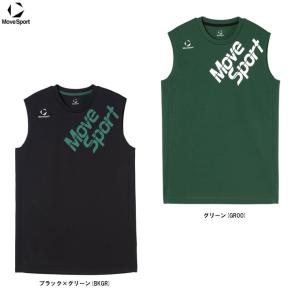 ◆メール便対応商品◆DESCENTE（デサント）ムーブ ノースリーブシャツ（SV6STZ01U）Move Sport バレーボール タンクトップ 吸汗速乾 ユニセックス
