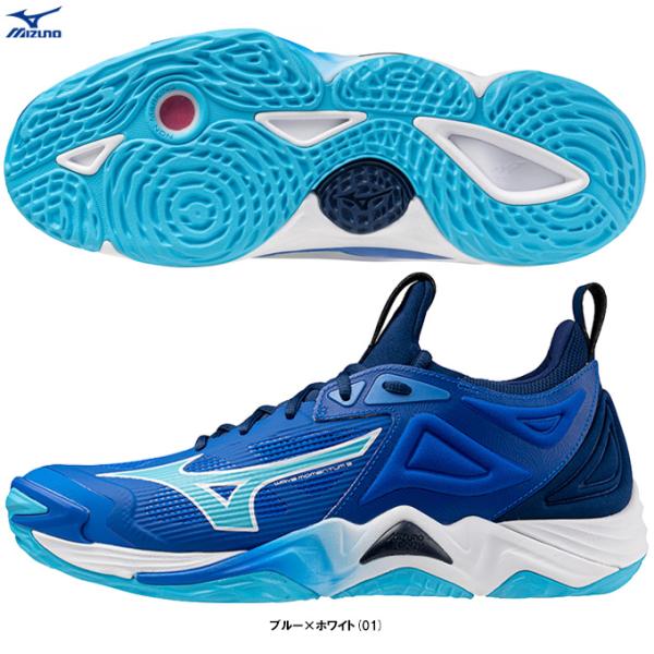 ★【予約受付中/2024年6月上旬入荷予定】MIZUNO（ミズノ）限定 ウエーブモーメンタム 3（V...