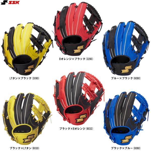 SSK（エスエスケイ）限定 軟式用グラブ ウインドリームシリーズ カラー 内野手用（WCG12525...