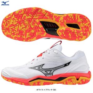 MIZUNO（ミズノ）ウエーブステルス 6 WAVE STEALTH 6（X1GA2430）ハンドボールシューズ スポーツ トレーニング 練習 靴 2E相当 男女兼用 ユニセックス