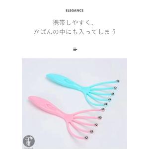 ヘッドスパワイヤー ヘッドマッサージ器 2点セ...の詳細画像3