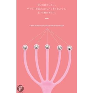 ヘッドスパワイヤー ヘッドマッサージ器 2点セ...の詳細画像4