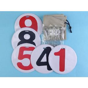 ゲートボール プレートゼッケン 両面タイプ１組