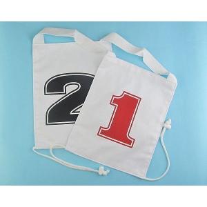 ゲートボール ダブル(両面)ゼッケン１組