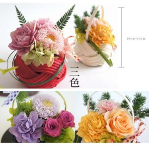 寿々花 プリザーブドフラワー 花 ギフト 和風...の詳細画像2