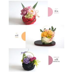 寿々花 プリザーブドフラワー 花 ギフト 和風...の詳細画像4