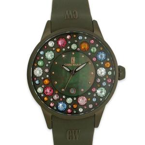 カプリウォッチ Capri watch ミッレフォーリ 腕時計 ウォッチ ダークブラウン Art. 5275 レディース メンズ ユニセックス 女性 男性 男女兼用｜mj-market