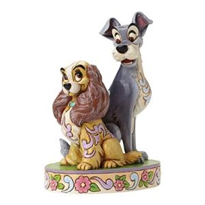 エネスコ ディズニートラディション Enesco Disney Traditions わんわん物語 60周年記念フィギュア レディ＆ザ トランプ/プレゼント クリスマス 誕生日｜mj-market