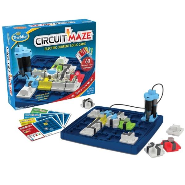 知育玩具 回路 電流ロジックゲーム ThinkFun Circuit Maze Electric C...